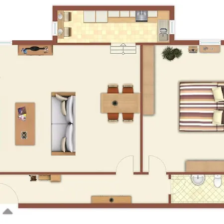 公寓 Windjammer 罗斯托克